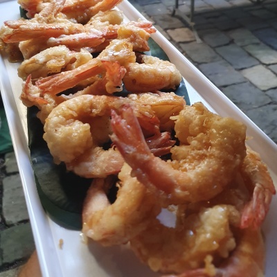 Honey Prawns